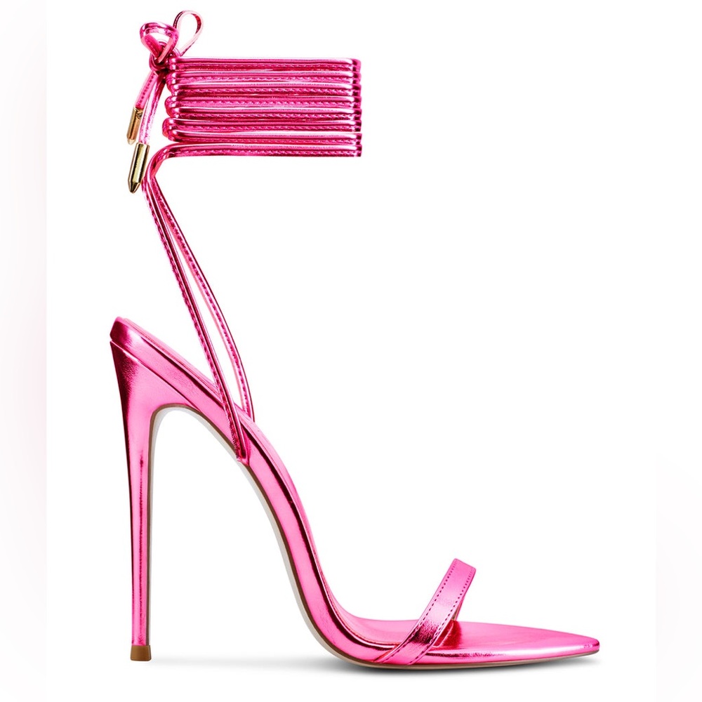 Femme LA The London Lace Up - Pink
